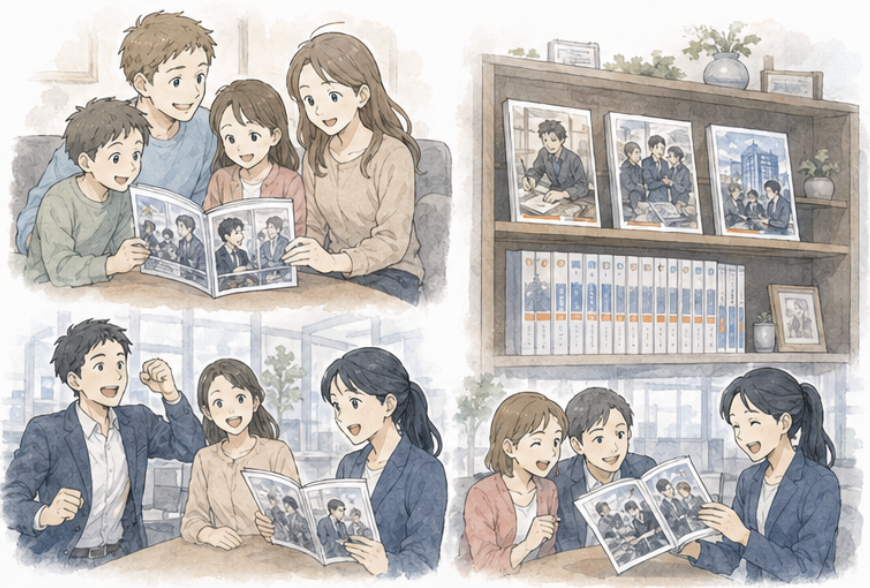 周年事業の記念物としても残る