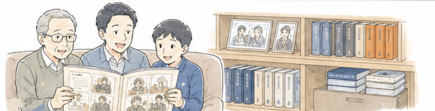 社史・周年史としての記念性がある