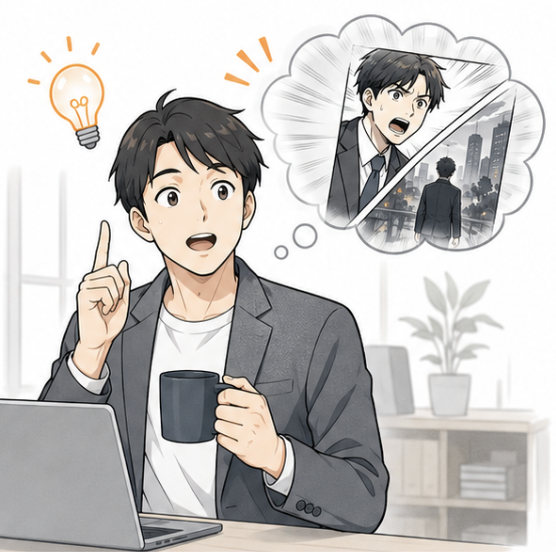 物語性で記憶に残り後日CVに繋がる