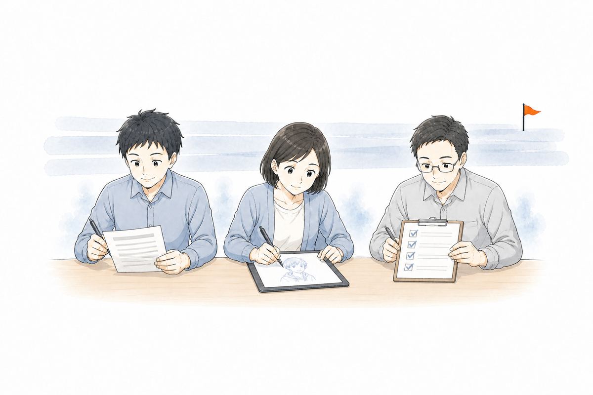 逐次待ちを排除した並行進行ワークフロー