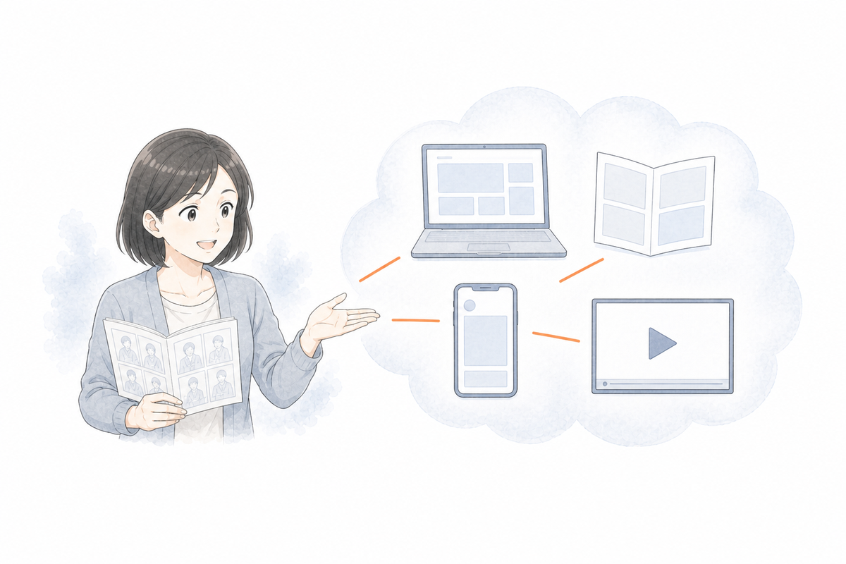 1本のマンガから4媒体以上へ展開
